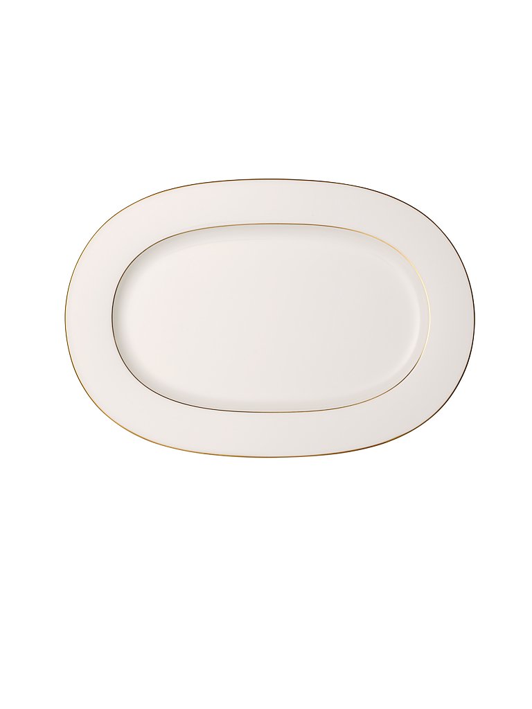 VILLEROY & BOCH SIGNATURE Platte oval Anmut Gold 41cm weiss VILLEROY & BOCH SIGNATURE Platte oval Anmut Gold 41cm weiss von VILLEROY & BOCH SIGNATURE