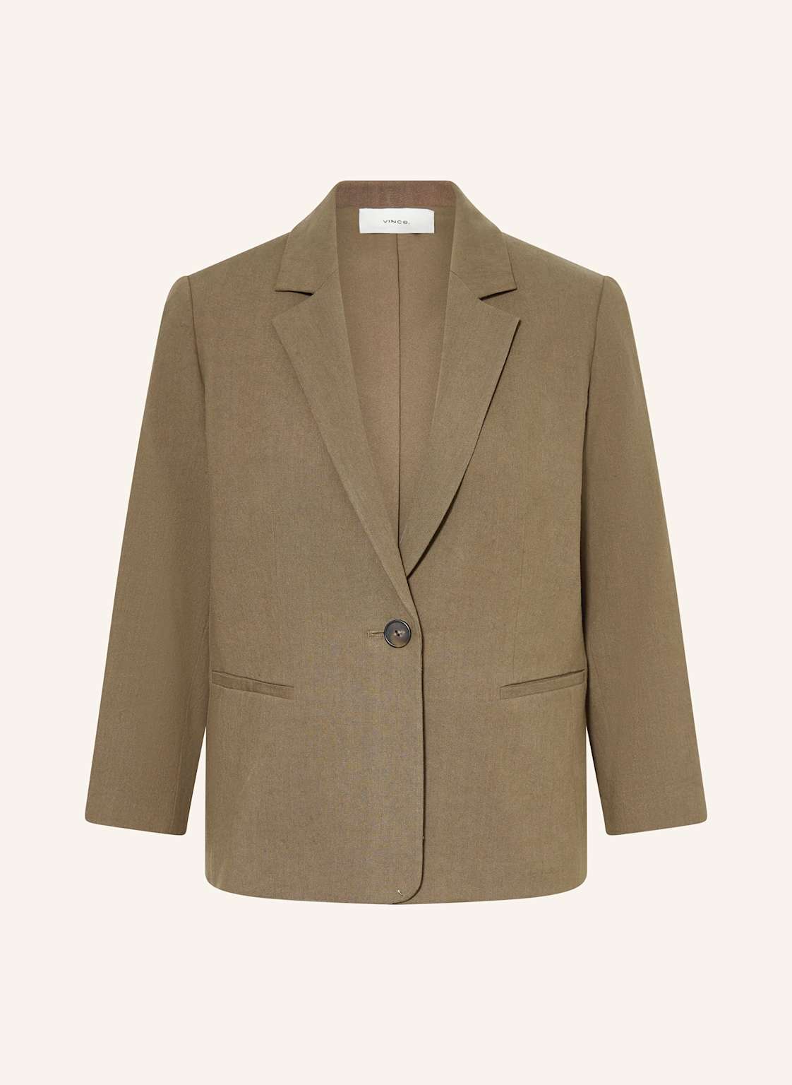 Vince Blazer Mit Leinen gruen Vince Blazer Mit Leinen gruen von VINCE