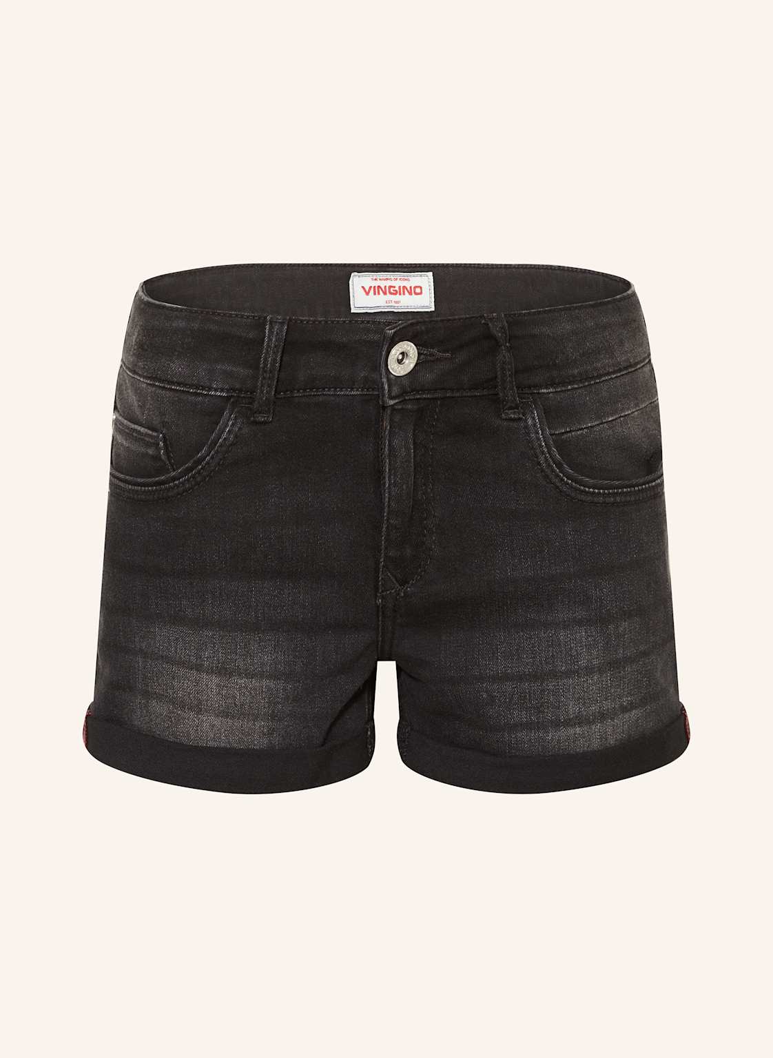 Vingino Jeansshorts Damara schwarz Vingino Jeansshorts Damara schwarz von VINGINO