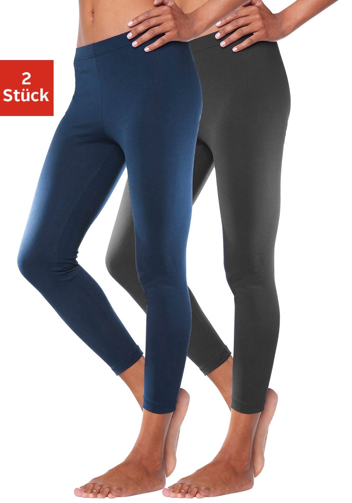 Vivance active Leggings, (2er-Pack) von Vivance active