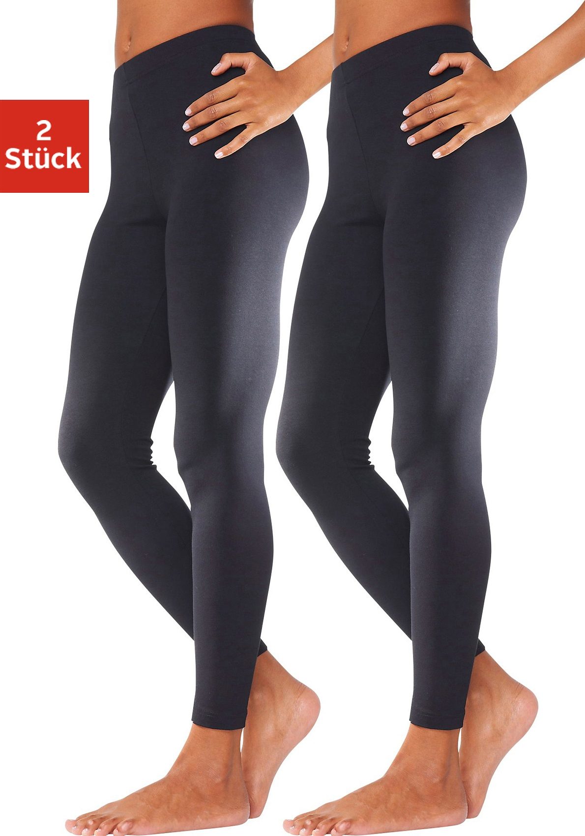 Vivance active Leggings, (2er-Pack) von Vivance active