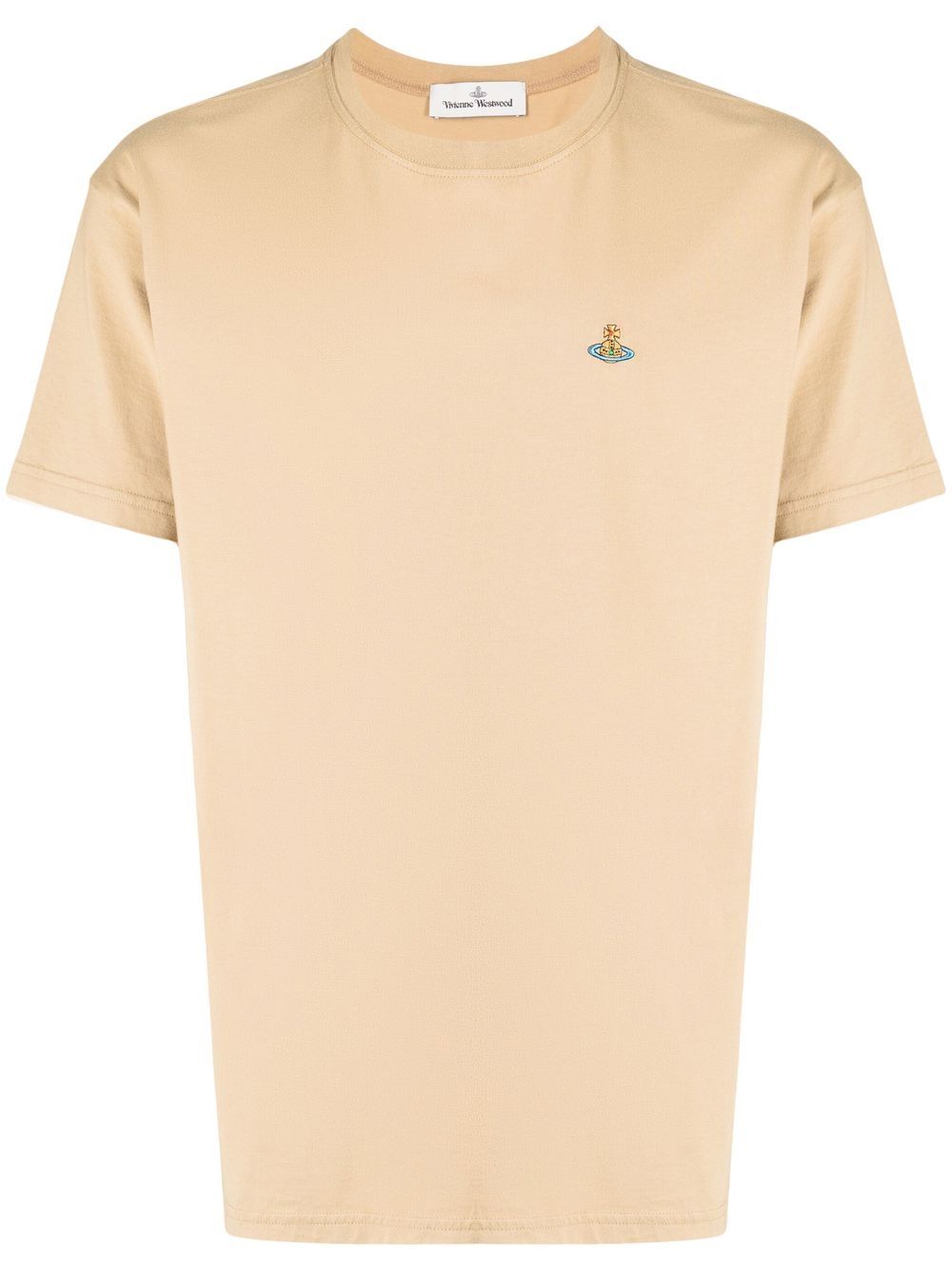 Vivienne Westwood Orb-logo short-sleeved T-shirt - Brown von Vivienne Westwood