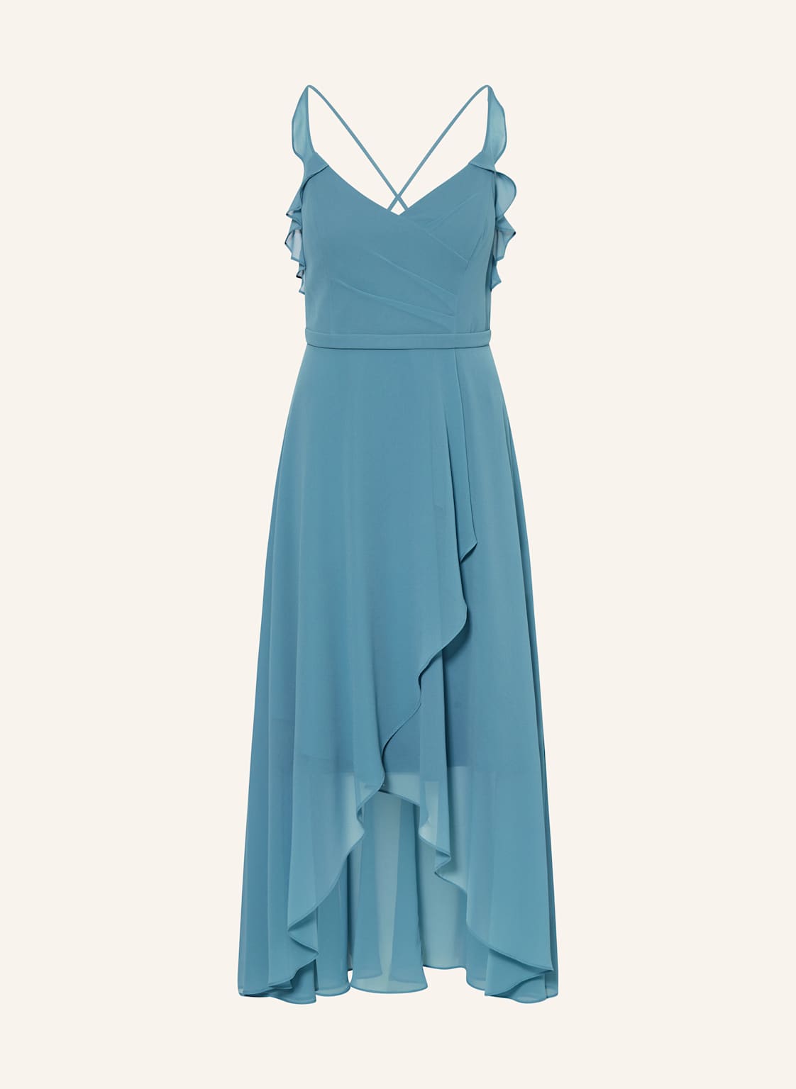 Vm Vera Mont Cocktailkleid Mit Volants gruen Vm Vera Mont Cocktailkleid Mit Volants gruen von VM Vera Mont