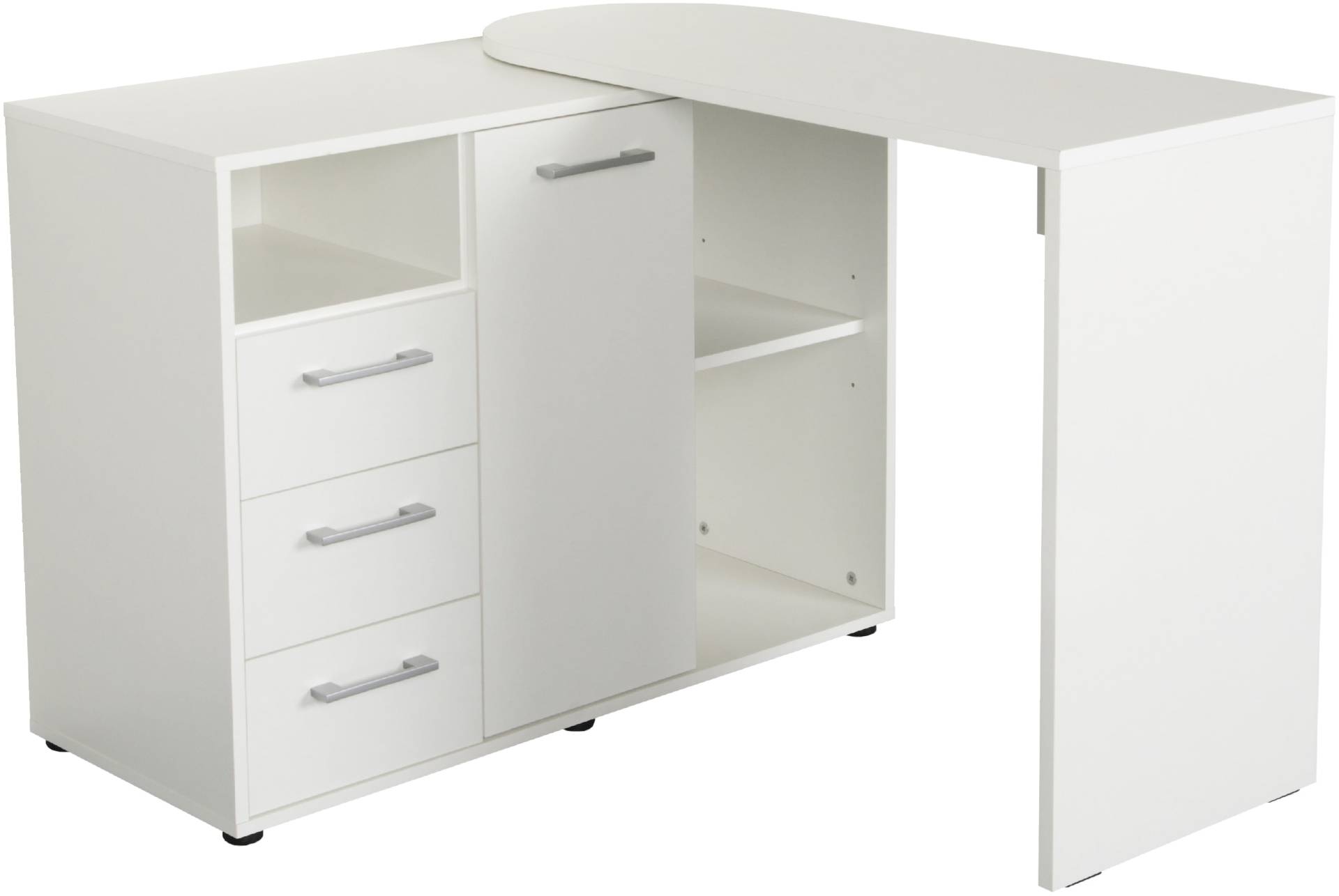 VOGL Möbelfabrik Schreibtisch, schwenkbare Tischplatte, platzsparend, Made in Germany VOGL Möbelfabrik Schreibtisch, schwenkbare Tischplatte, platzsparend, Made in Germany von VOGL Möbelfabrik