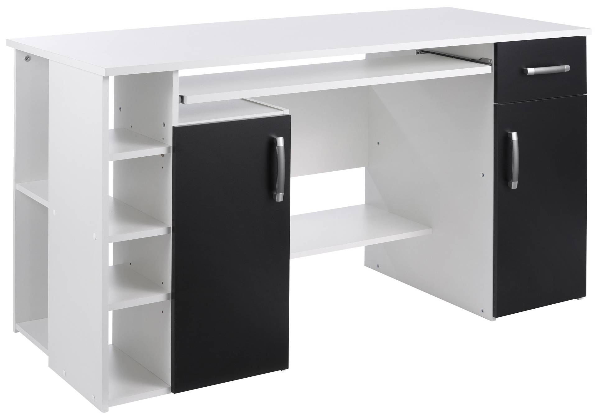 VOGL Möbelfabrik Schreibtisch »Tim«, mit 5 Fächern & Tastaturauszug, Breite 138 cm, Made in Germany VOGL Möbelfabrik Schreibtisch »Tim«, mit 5 Fächern & Tastaturauszug, Breite 138 cm, Made in Germany von VOGL Möbelfabrik
