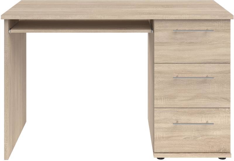 VOGL Möbelfabrik Schreibtisch »Tobi, optional mit Tastaturauszug,«, mit 3 Schubkästen, Breite 115 cm, Made in Germany von VOGL Möbelfabrik