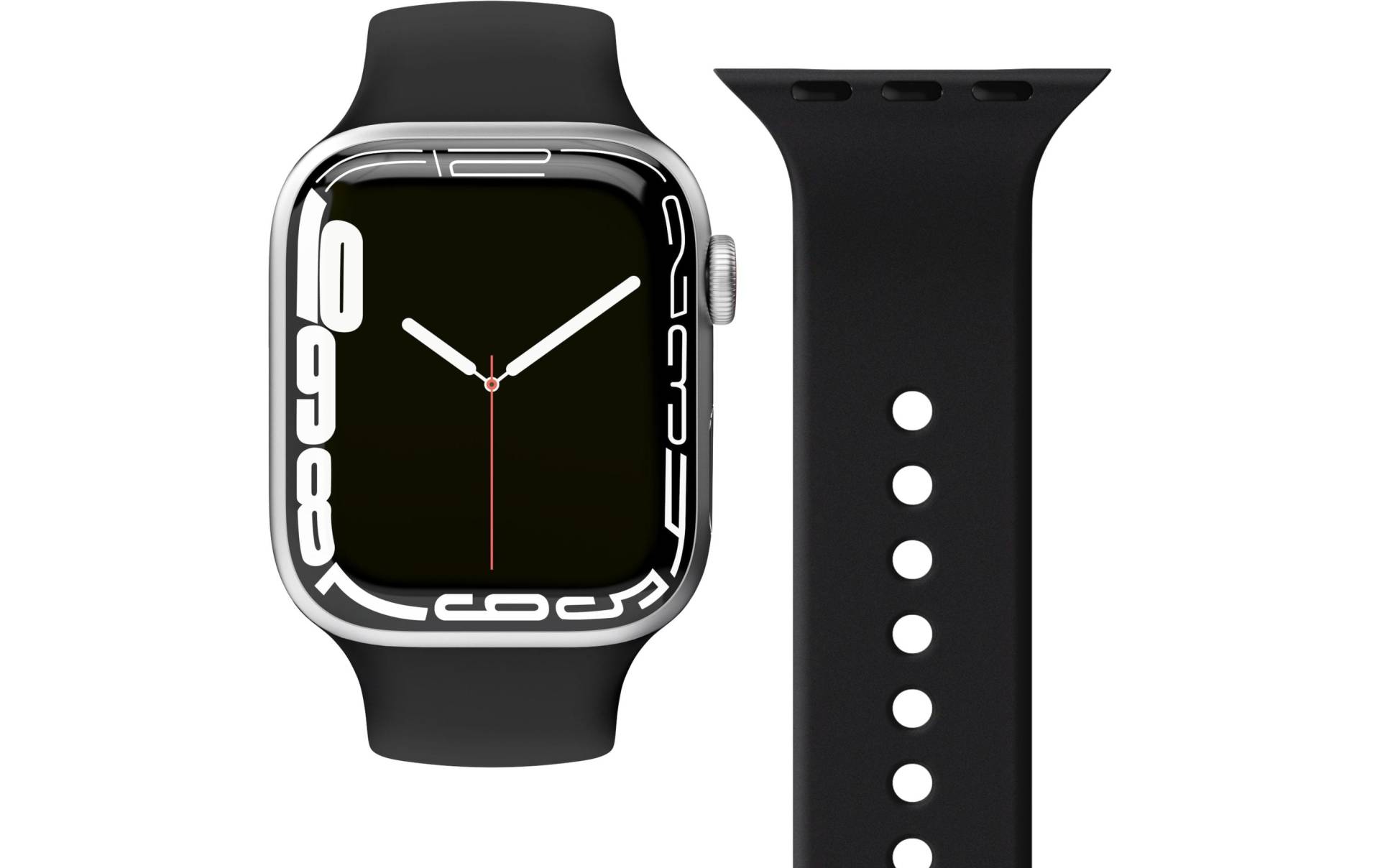 VONMÄHLEN Uhrenarmband »Band Apple Watch 42/44/45/49 Black« VONMÄHLEN Uhrenarmband »Band Apple Watch 42/44/45/49 Black« von VONMÄHLEN