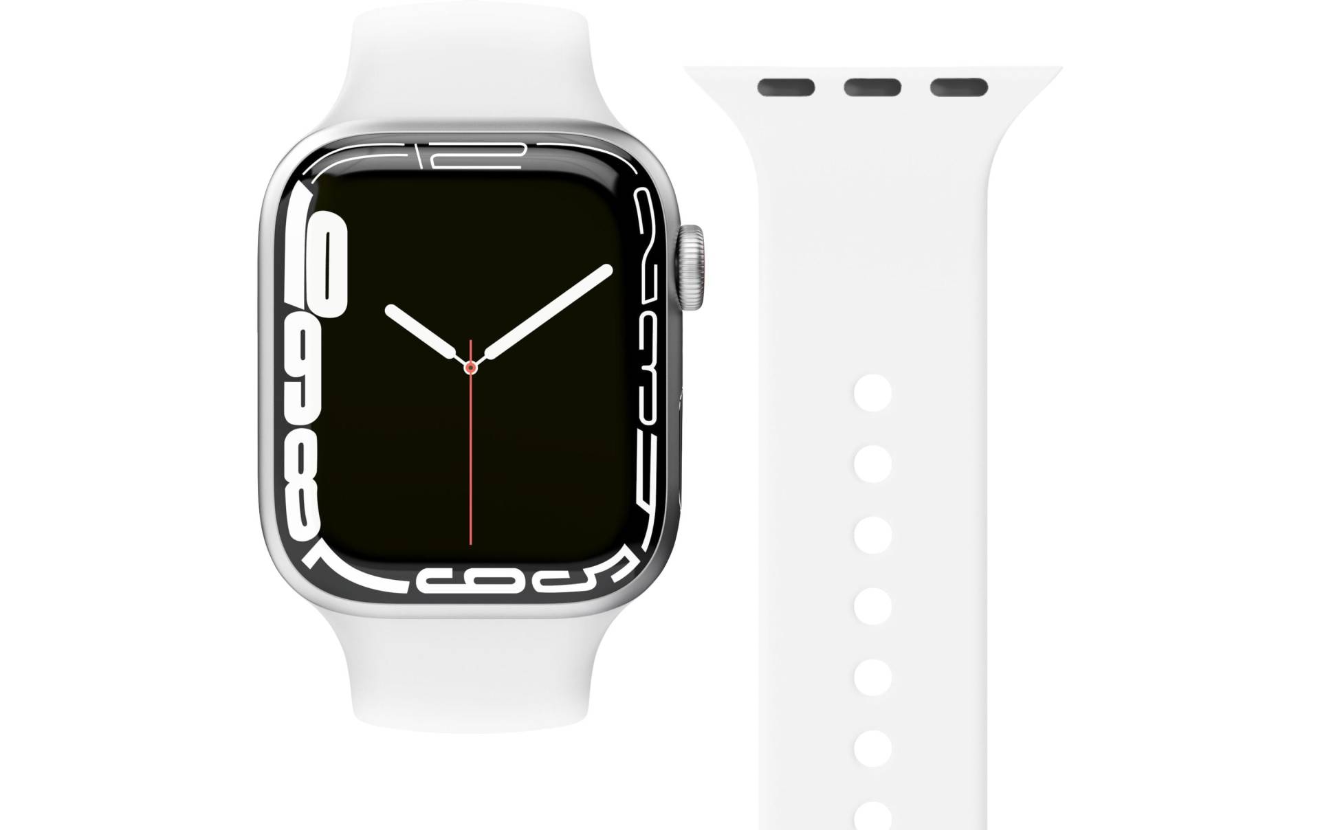 VONMÄHLEN Uhrenarmband »Band Apple Watch 42/44/45/49 White« VONMÄHLEN Uhrenarmband »Band Apple Watch 42/44/45/49 White« von VONMÄHLEN