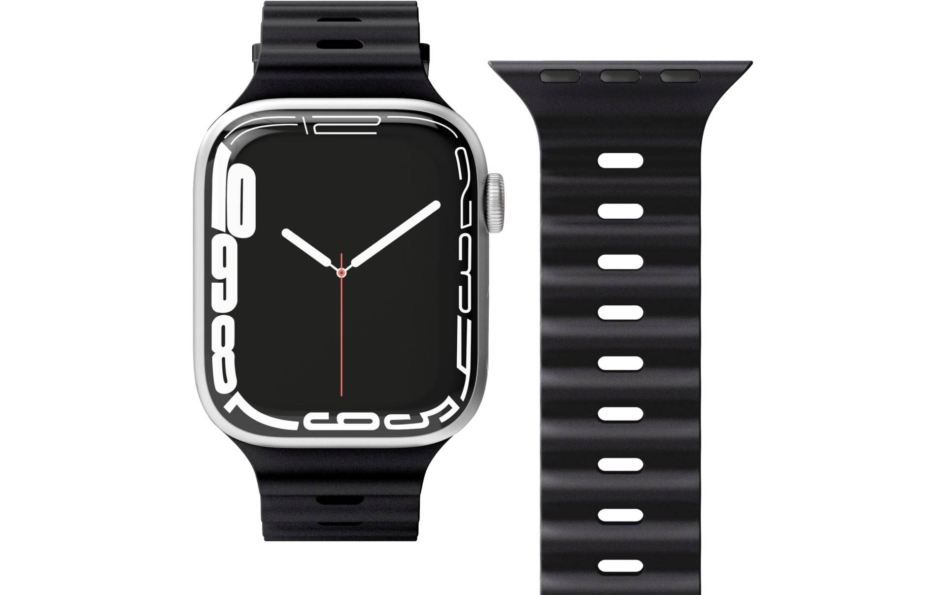 VONMÄHLEN Uhrenarmband »Band Apple Watch 42/44/45/49 mm Black« VONMÄHLEN Uhrenarmband »Band Apple Watch 42/44/45/49 mm Black« von VONMÄHLEN
