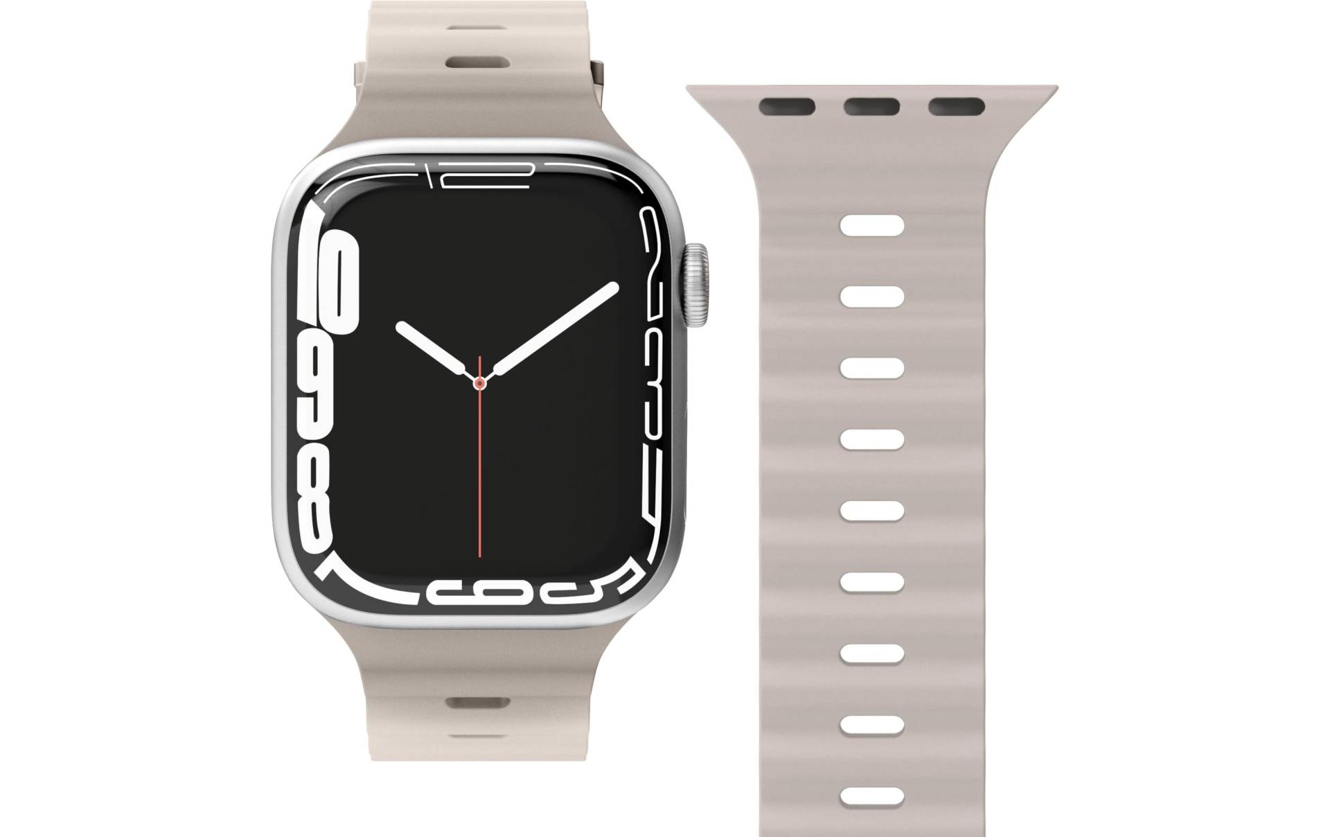 VONMÄHLEN Uhrenarmband »Band Apple Watch 42/44/45/49 mm Cream« von VONMÄHLEN