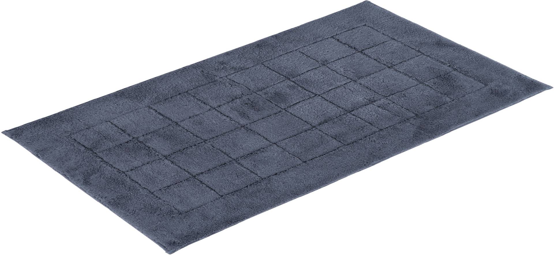 Vossen Badematte »Exclusive«, rutschhemmend beschichtet, fussbodenheizungsgeeignet, Badteppich, Uni-Farben, Karo Muster, Hoch-Tief Effekt, reine Baumwolle Vossen Badematte »Exclusive«, rutschhemmend beschichtet, fussbodenheizungsgeeignet, Badteppich, Uni-Farben, Karo Muster, Hoch-Tief Effekt, reine Baumwolle von VOSSEN