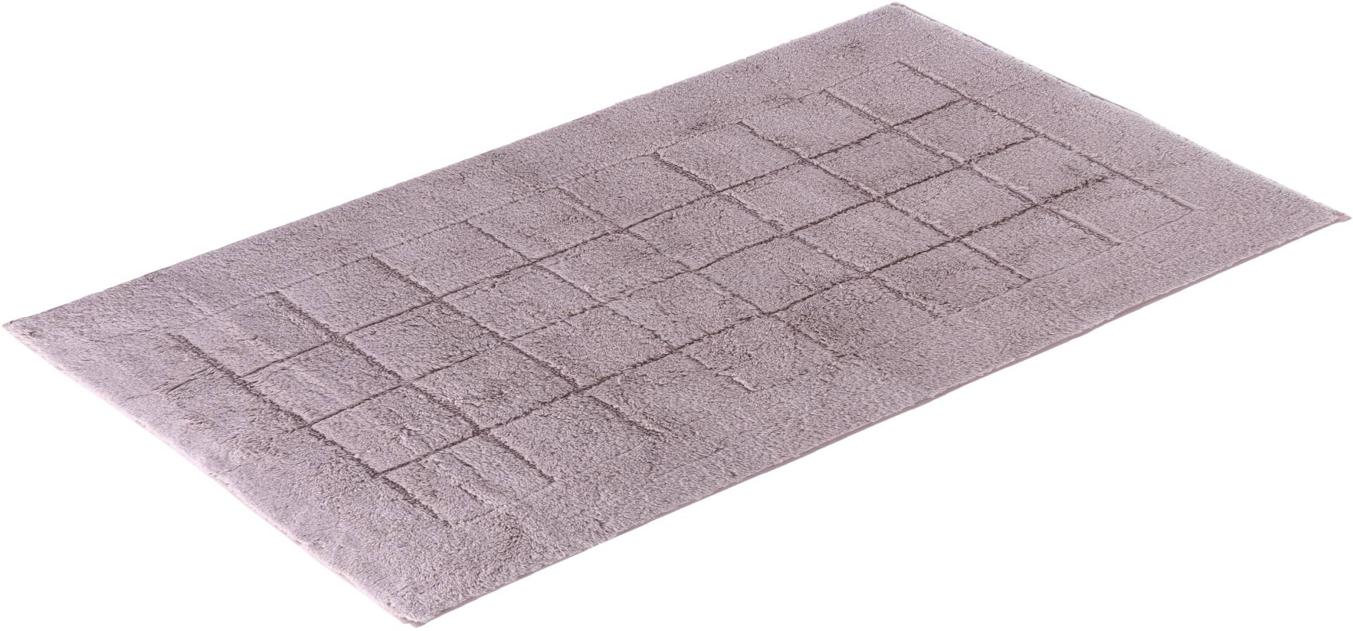 Vossen Badematte »Exclusive«, rutschhemmend beschichtet, fussbodenheizungsgeeignet, Badteppich, Uni-Farben, Karo Muster, Hoch-Tief Effekt, reine Baumwolle Vossen Badematte »Exclusive«, rutschhemmend beschichtet, fussbodenheizungsgeeignet, Badteppich, Uni-Farben, Karo Muster, Hoch-Tief Effekt, reine Baumwolle von VOSSEN