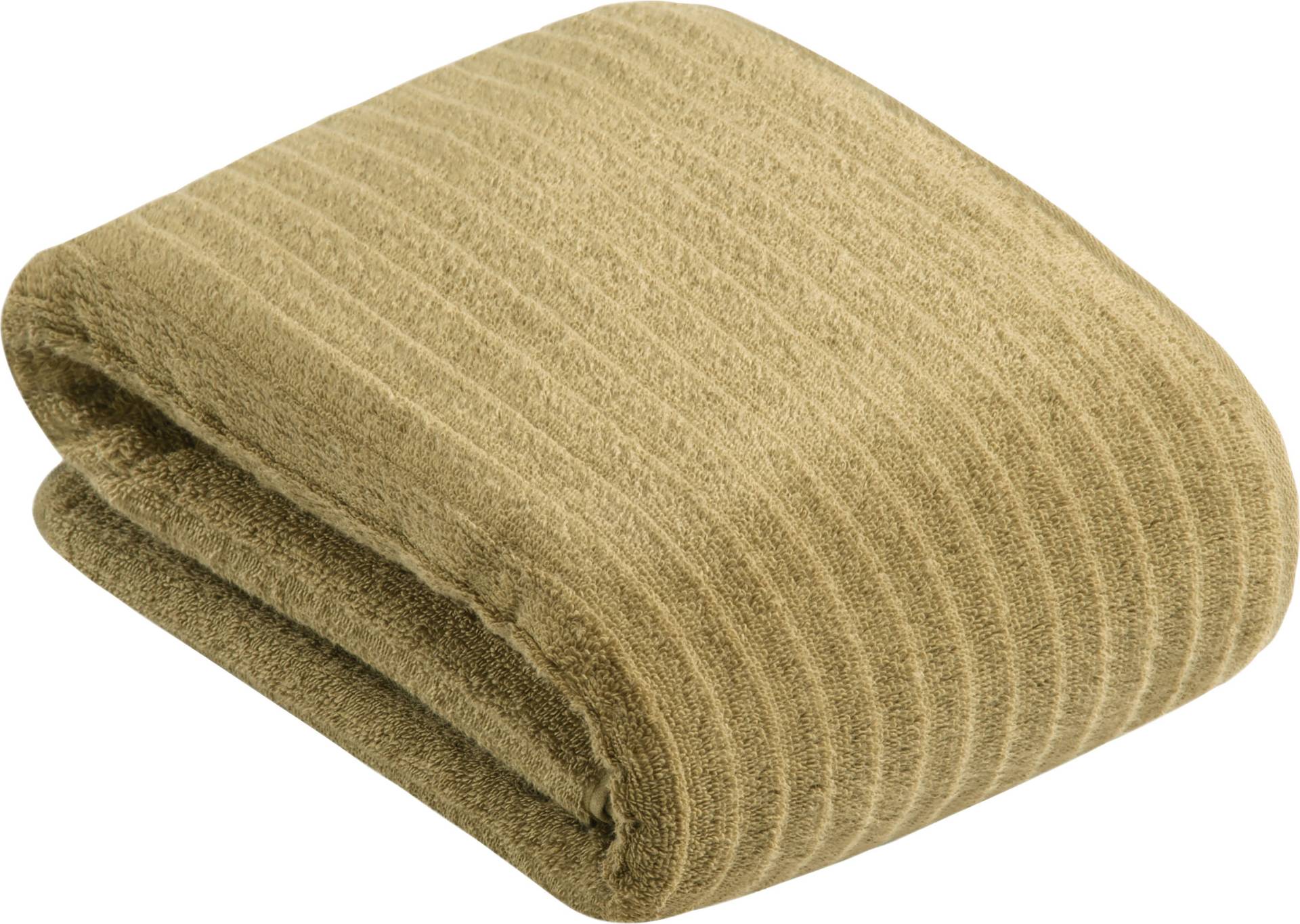Vossen Badetuch »Mystic«, (1 St., Badetuch 100 x 150 cm), VEGAN, Streifen Design von VOSSEN
