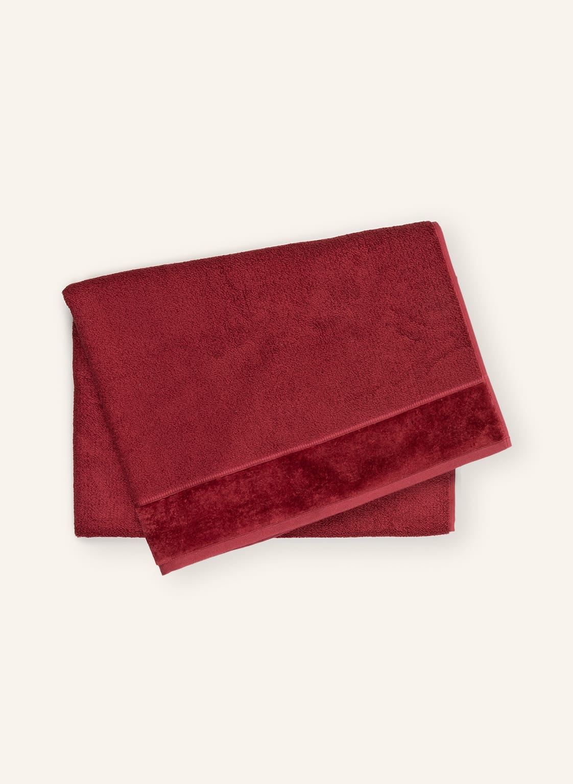 Vossen Badetuch Pure rot Vossen Badetuch Pure rot von VOSSEN