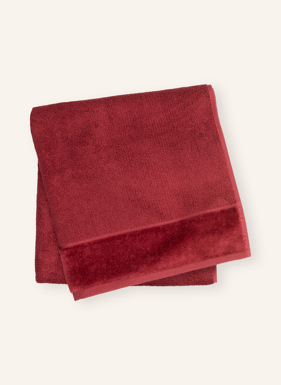 Vossen Duschtuch Pure rot Vossen Duschtuch Pure rot von VOSSEN