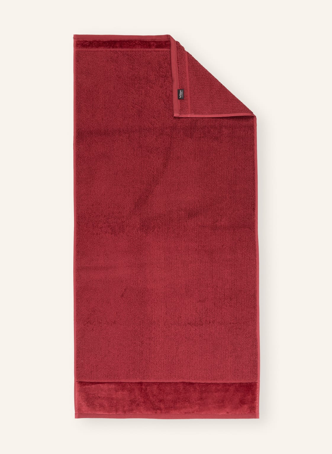 Vossen Handtuch Pure rot Vossen Handtuch Pure rot von VOSSEN