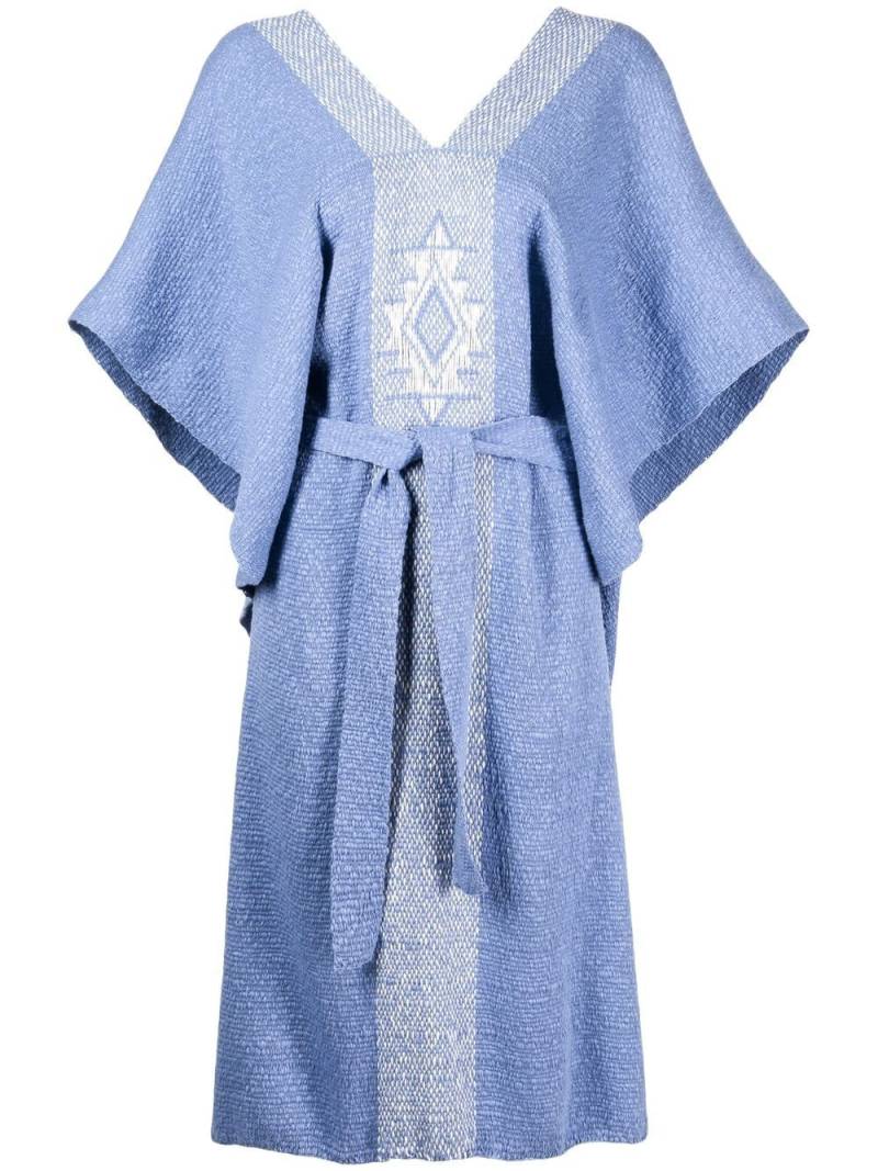 VOZ Estrella Kaftan cardigan - Blue von VOZ