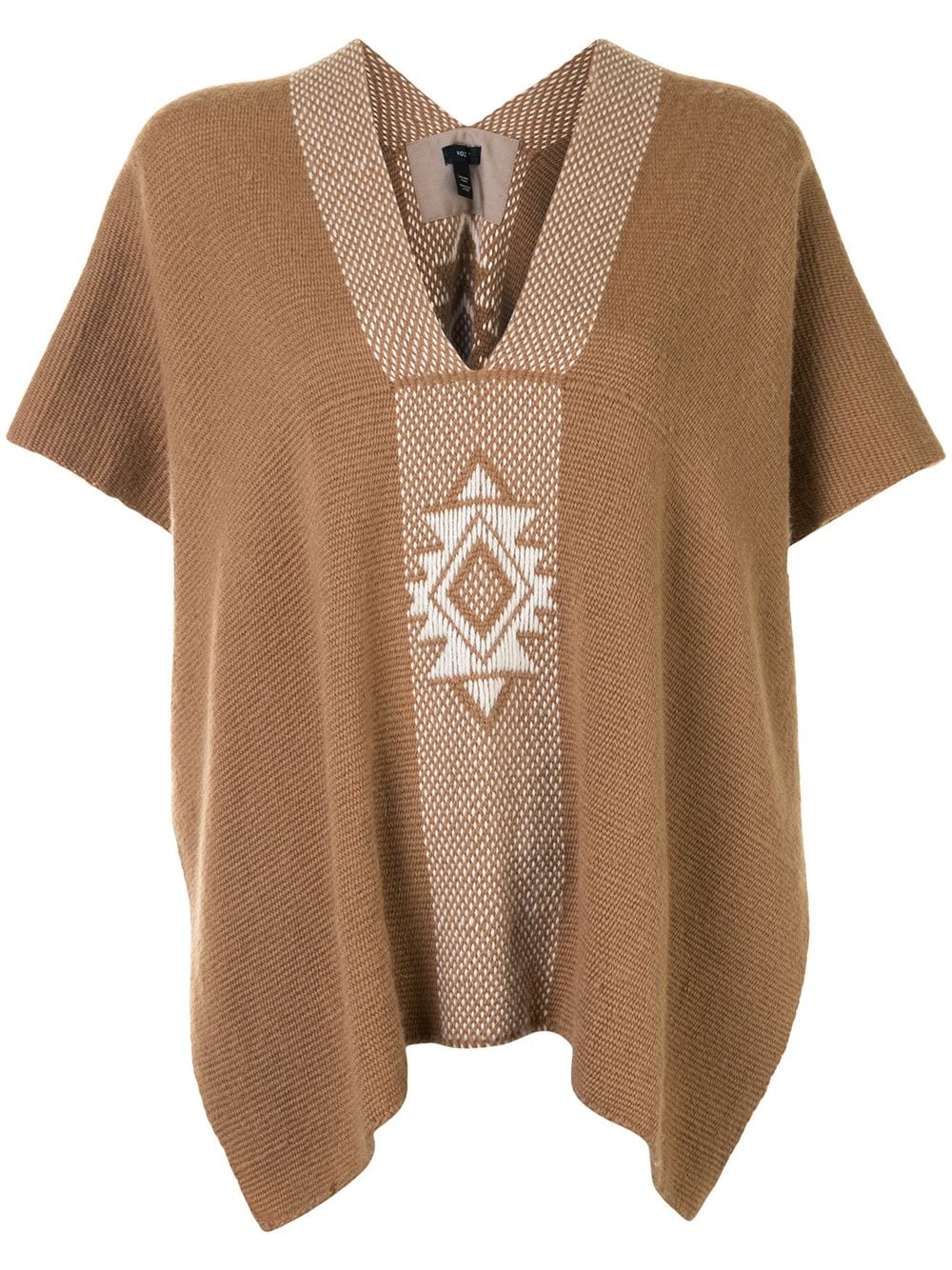VOZ Manta Estrella knitted top - Brown von VOZ