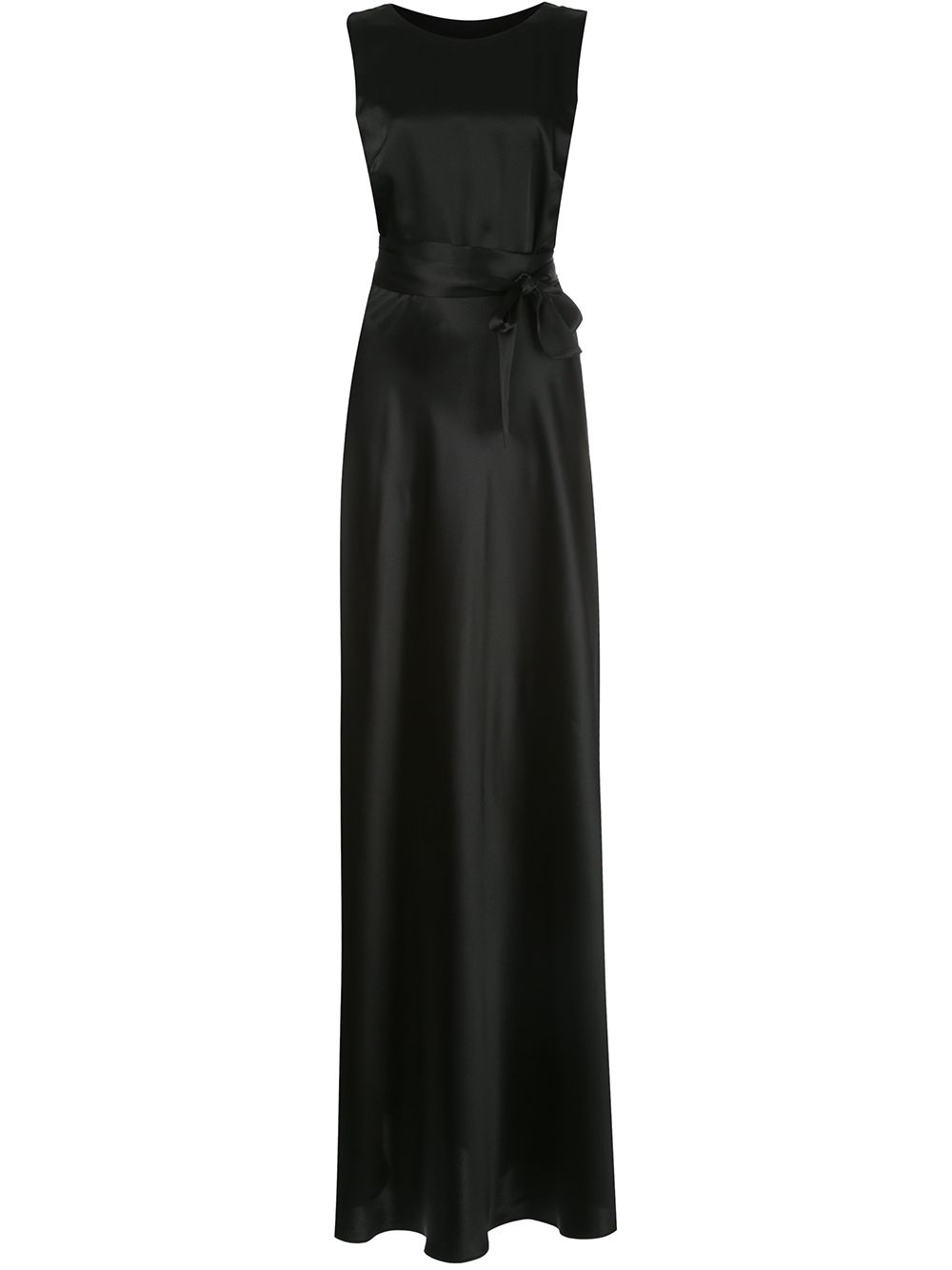 VOZ backless full-length dress - Black von VOZ