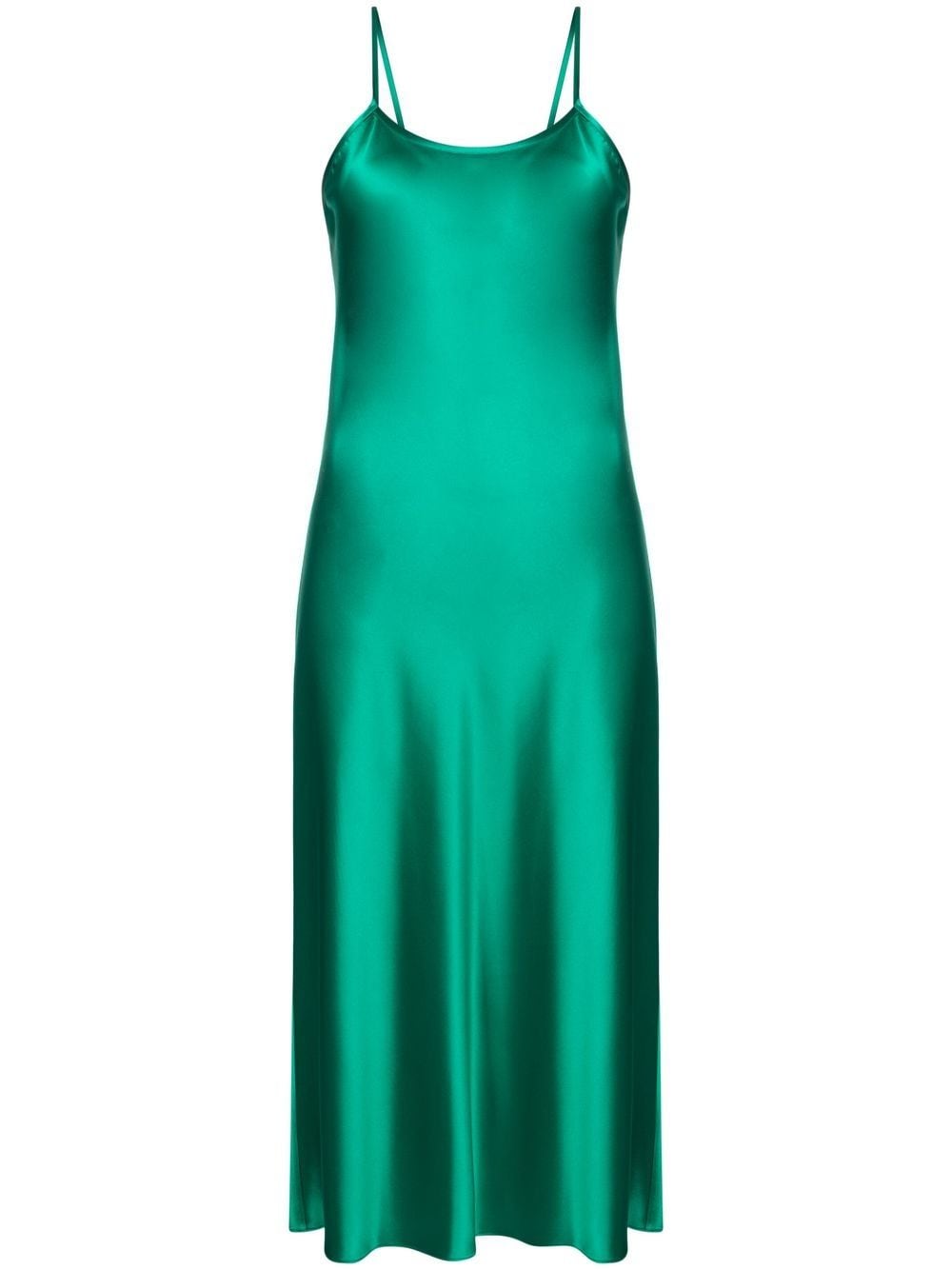 VOZ silk-satin slip dress - Green von VOZ