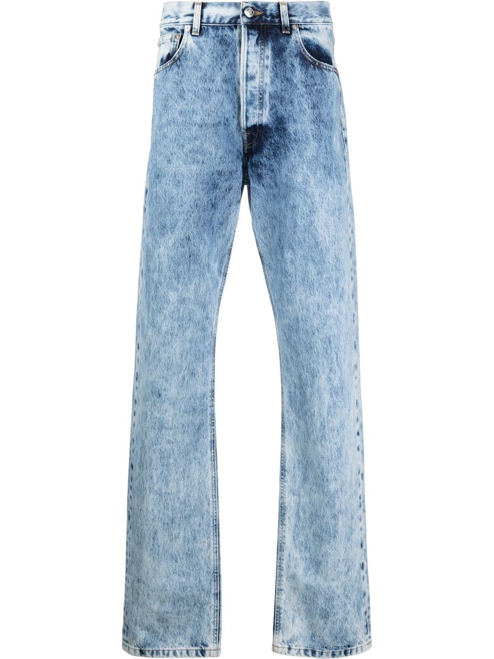 VTMNTS acid-wash denim jeans - Blue von VTMNTS