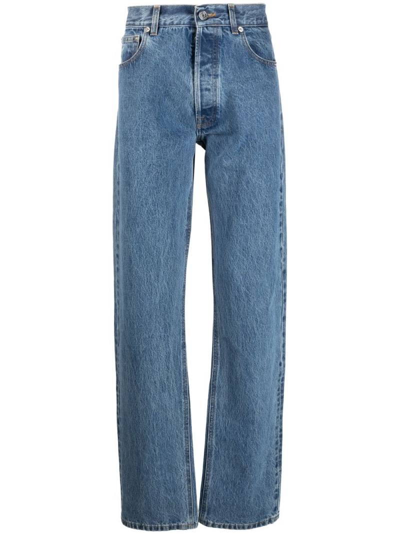 VTMNTS high-waisted cotton jeans - Blue von VTMNTS