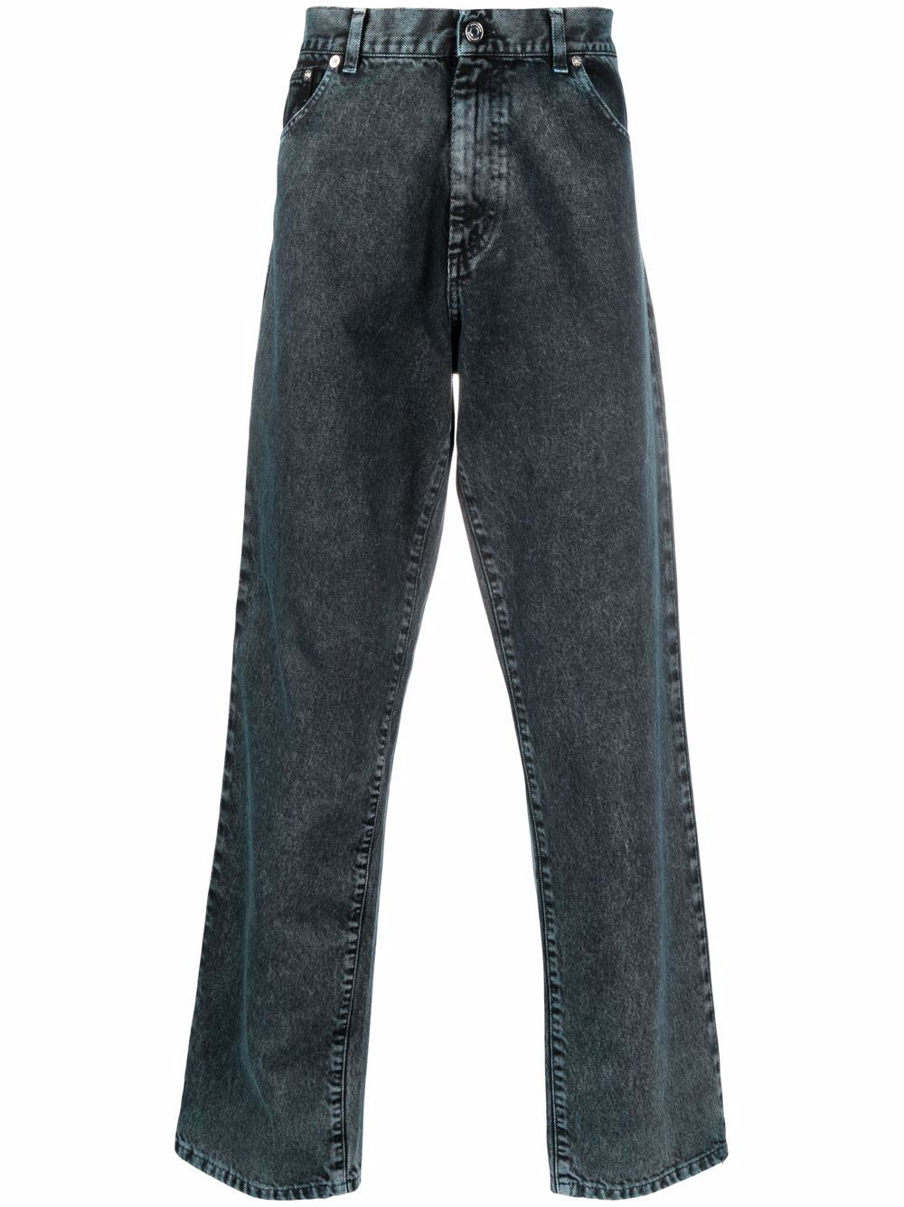 VTMNTS mid-rise straight-leg jeans - Blue von VTMNTS