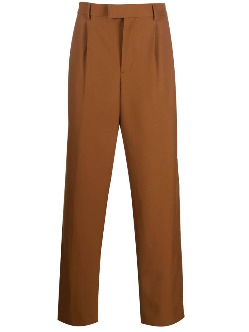 VTMNTS plain tailored trousers - Brown von VTMNTS