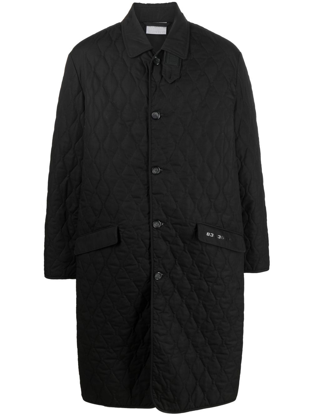 VTMNTS quilted cotton coat - Black von VTMNTS