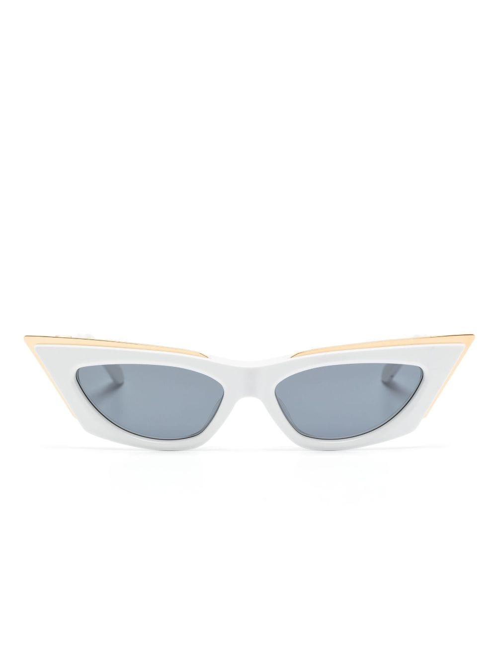 Valentino Eyewear VLogo cat-eye sunglasses - White von Valentino Eyewear