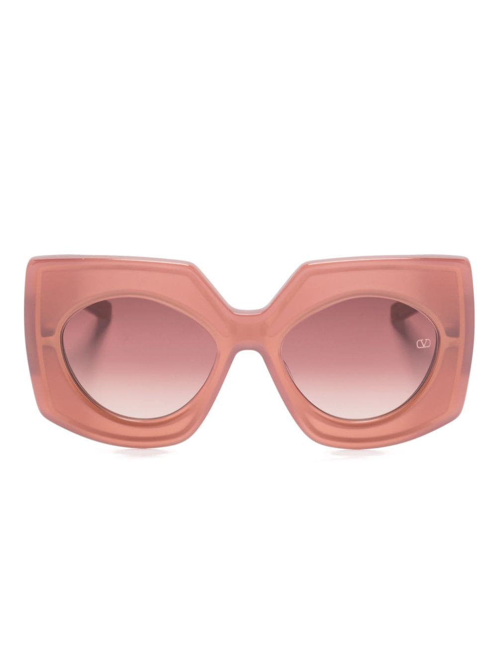 Valentino Eyewear oversize-frame sunglasses - Pink von Valentino Eyewear