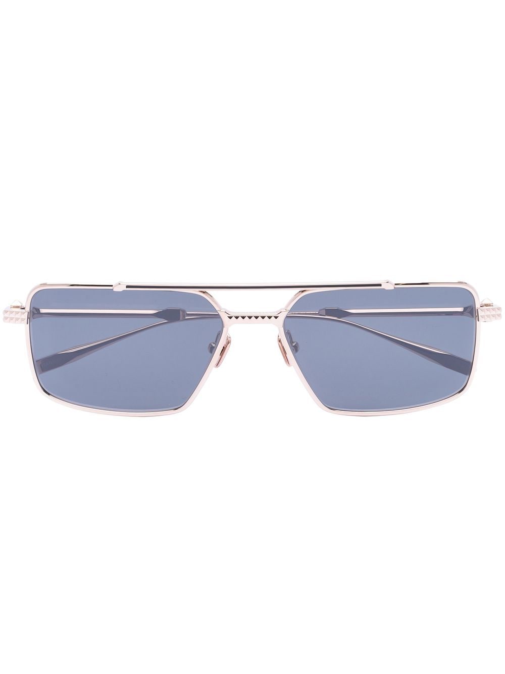 Valentino Eyewear Rockstud pilot-frame sunglasses - Gold von Valentino Eyewear