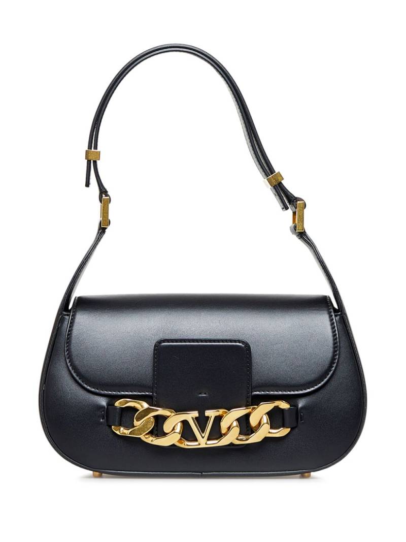 Valentino Garavani Pre-Owned 2022 VLogo-chain shoulder bag - Black von Valentino Garavani Pre-Owned