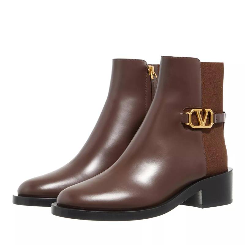 Valentino Garavani Stiefel & Boots - Ankle Boots - Gr. 40 (EU) - in Braun - für Damen von Valentino Garavani