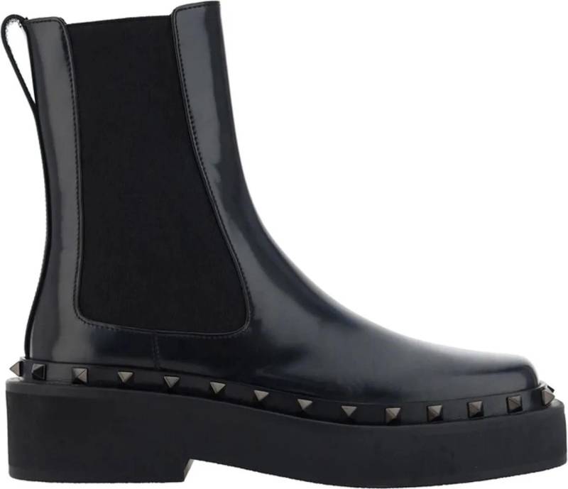 Valentino Garavani Stiefel & Boots - Beatle Rockstud Boot - Gr. 36 (EU) - in Schwarz - für Damen von Valentino Garavani