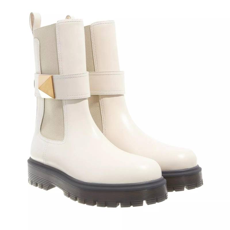 Valentino Garavani Boots & Stiefeletten - Boots - Gr. 35 (EU) - in Creme - für Damen von Valentino Garavani