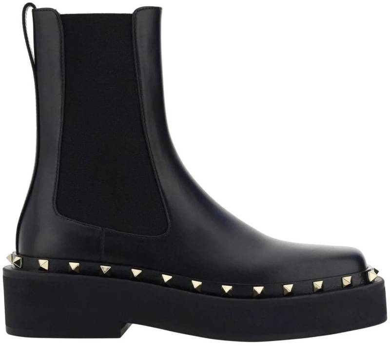 Valentino Garavani Stiefel & Boots - Platform Plain Toe Round Boots - Gr. 37 (EU) - in Bunt - für Damen von Valentino Garavani