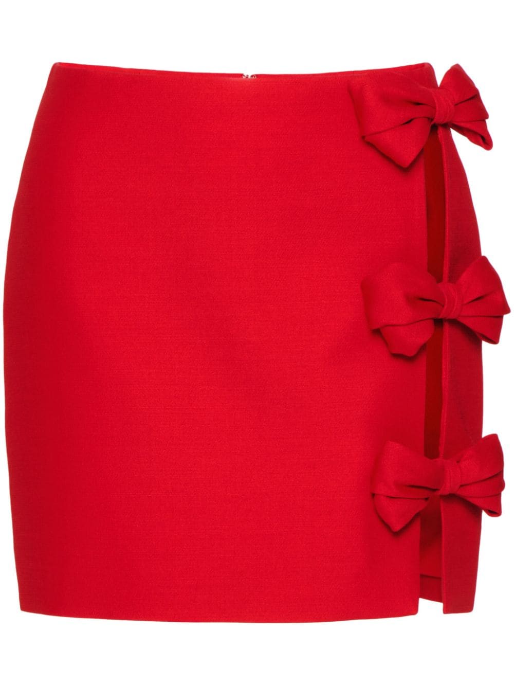 Valentino Garavani Crepe Couture miniskirt - Red von Valentino Garavani