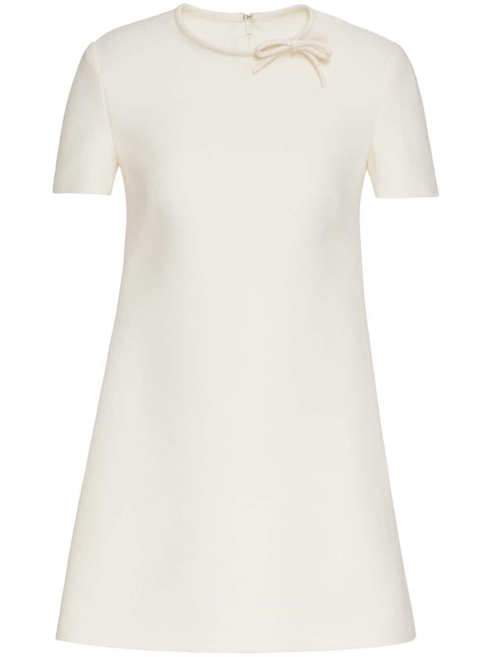 Valentino Garavani Crepe Couture minidress - White von Valentino Garavani