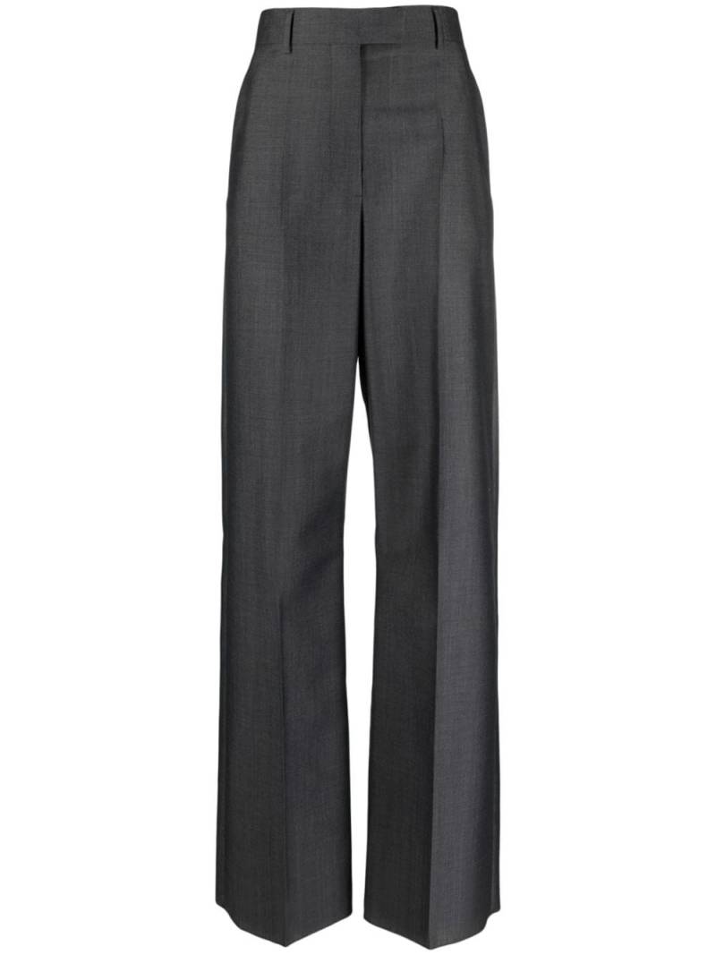 Valentino Garavani Crepe Couture tailored trousers - Grey von Valentino Garavani