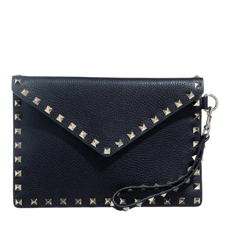 Valentino Garavani Handtasche - Pochette Rockstud - Gr. unisize - in Schwarz - für Damen von Valentino Garavani