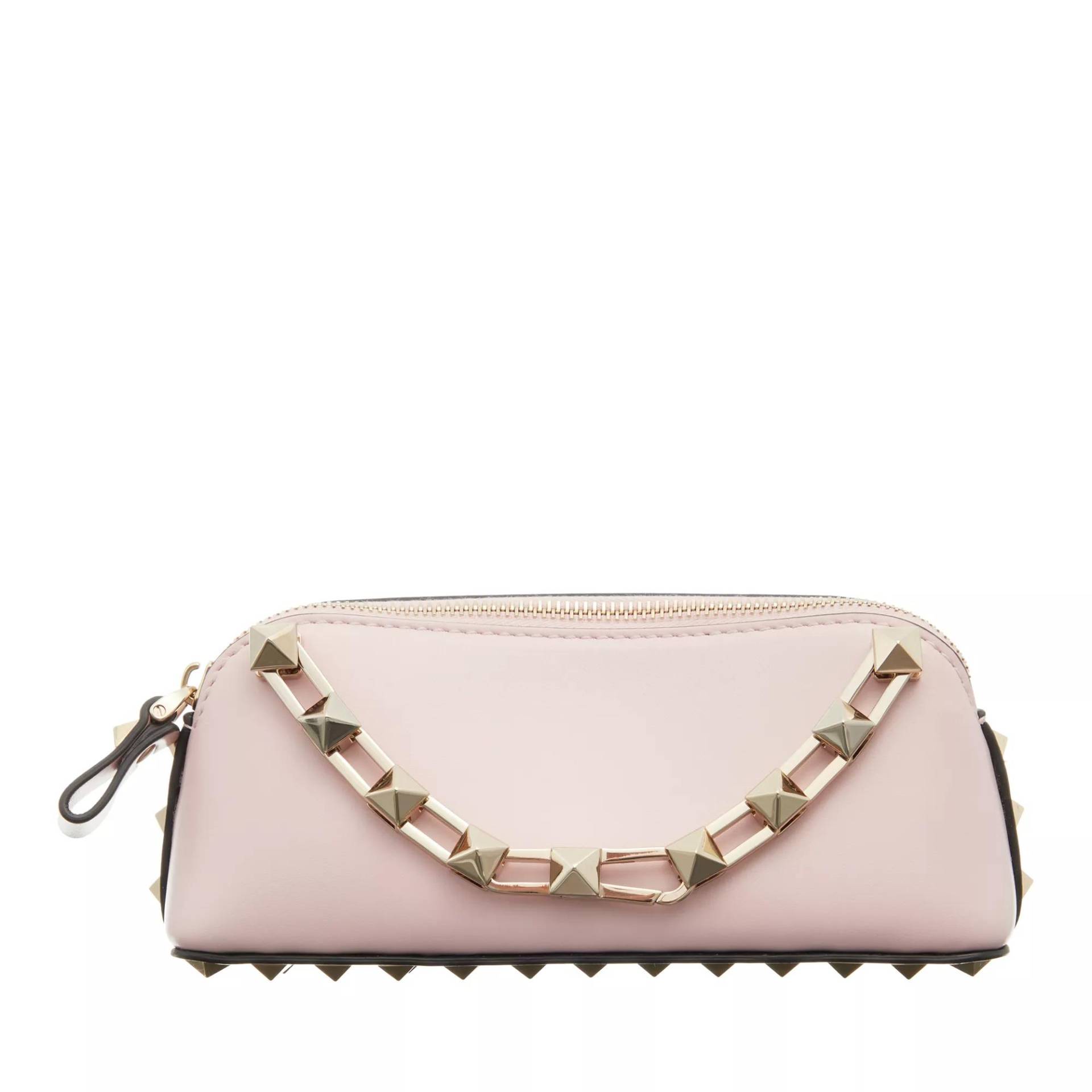 Valentino Garavani Handtasche - Rockstud Mini Clutch - Gr. unisize - in Rosa - für Damen von Valentino Garavani