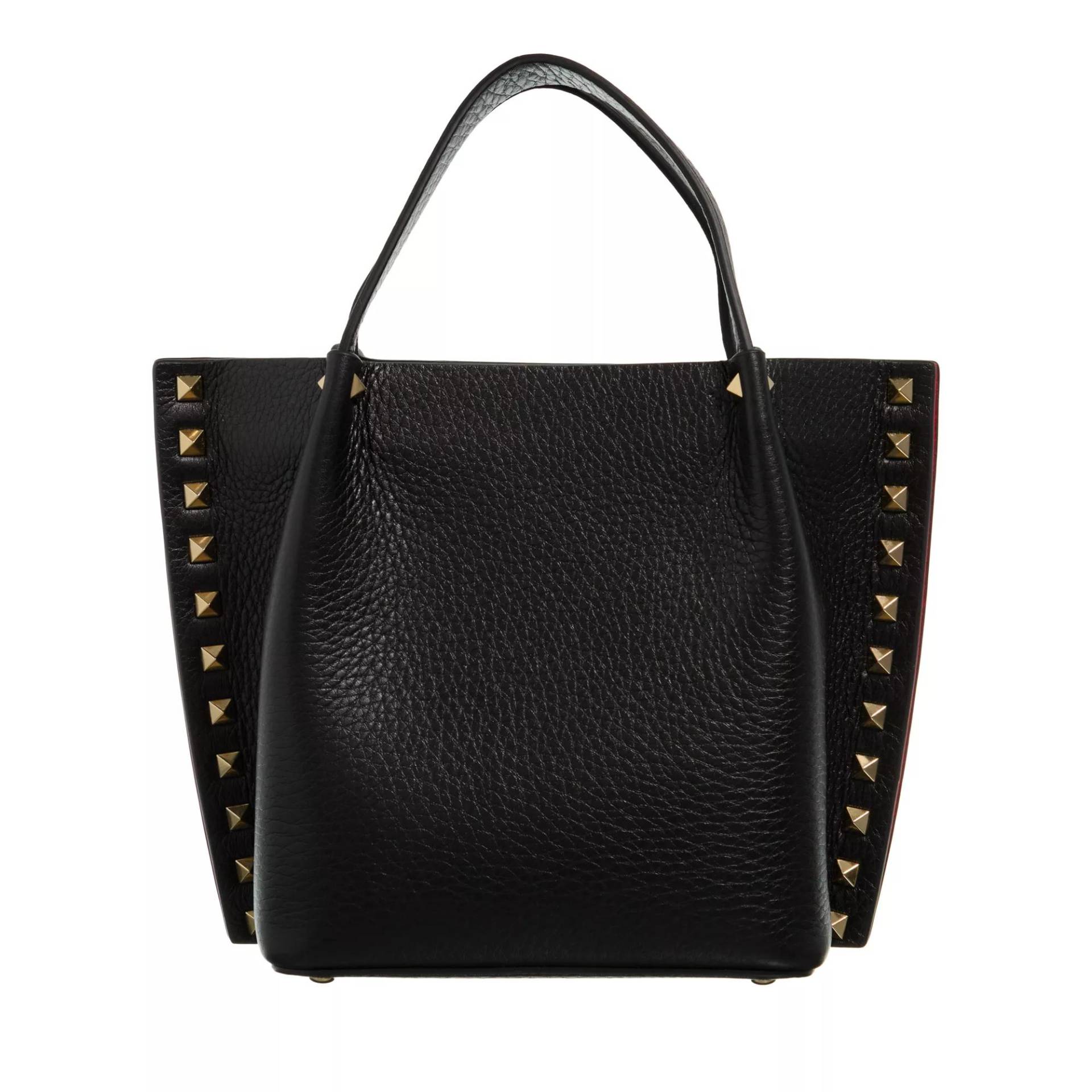 Valentino Garavani Henkeltasche - Small Tote Rockstud - Gr. unisize - in Schwarz - für Damen von Valentino Garavani