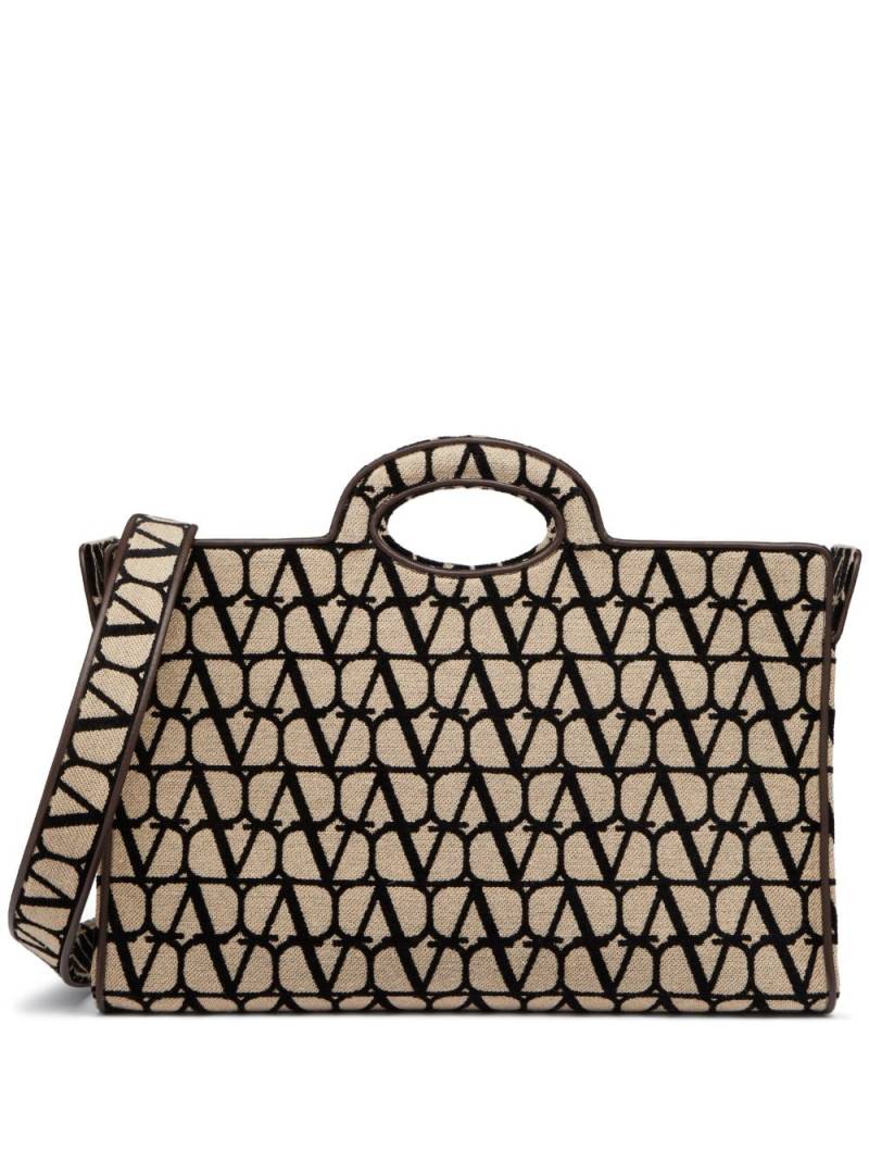 Valentino Garavani La Troisieme Toile Iconographe tote bag - Neutrals von Valentino Garavani