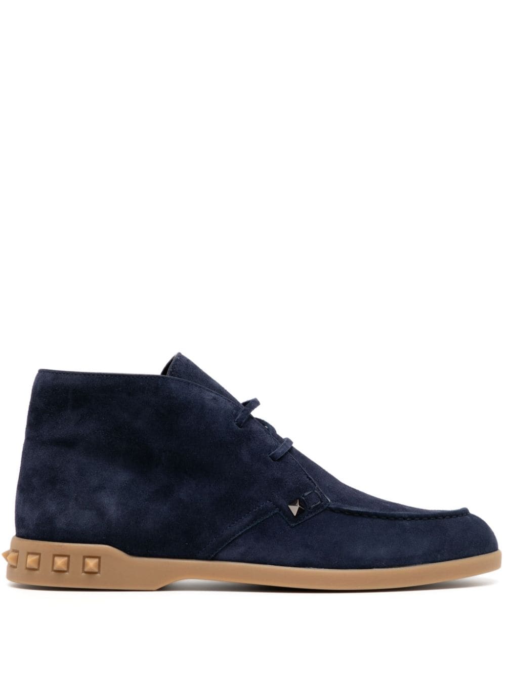 Valentino Garavani Leisure Flows suede boots - Blue von Valentino Garavani