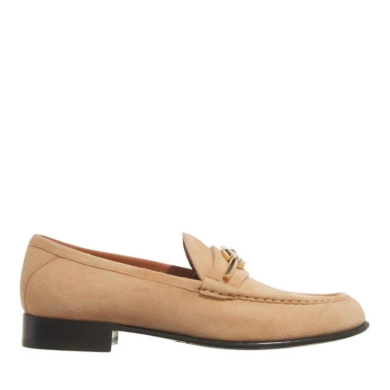 Valentino Garavani Loafer - Loafer Vlogo Gate - Gr. 39 (EU) - in Beige - für Damen von Valentino Garavani