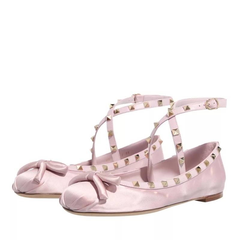 Valentino Garavani Loafer - Ballerina Rockstud - Gr. 38 (EU) - in Lila - für Damen von Valentino Garavani