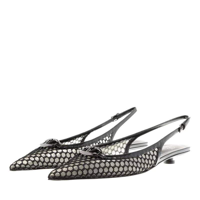 Valentino Garavani Loafer - Ballerina Vllogo Moon 20 - Gr. 38 (EU) - in Schwarz - für Damen von Valentino Garavani