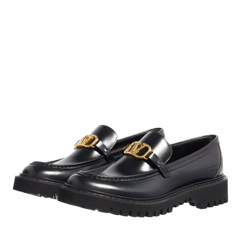Valentino Garavani Loafer - Loafer Vlogo Signature - Gr. 36 (EU) - in Schwarz - für Damen von Valentino Garavani