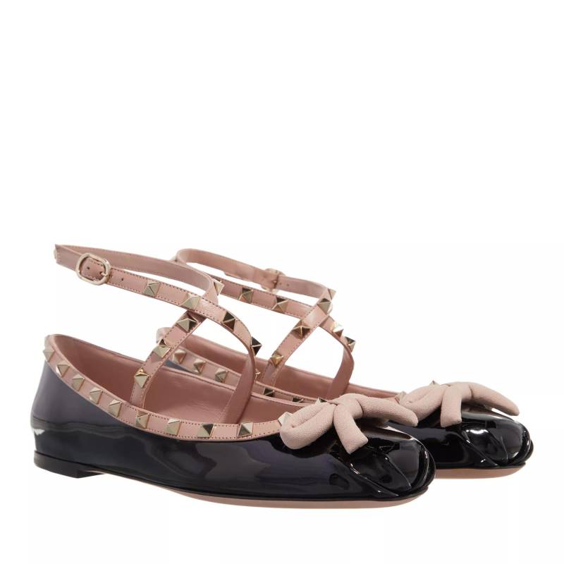 Valentino Garavani Loafer - Ballerina Rockstud - Gr. 37 (EU) - in Beige - für Damen von Valentino Garavani